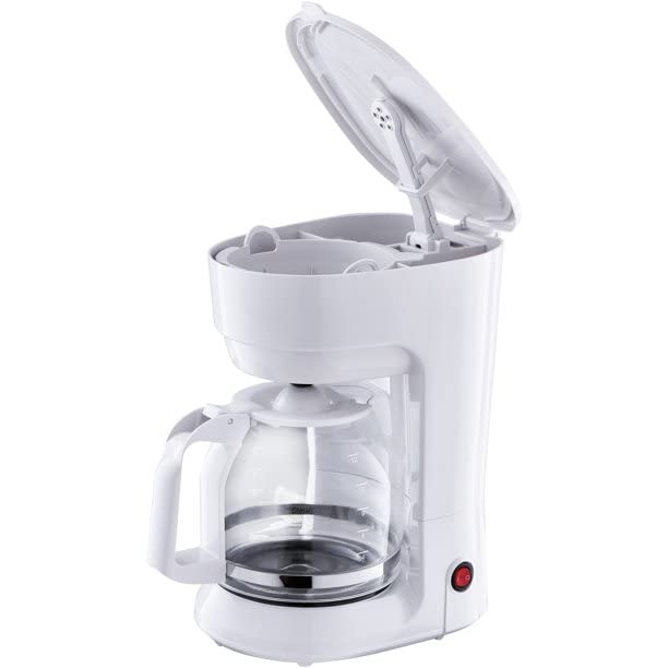 White 12 Cup Drip Coffee Maker N5165