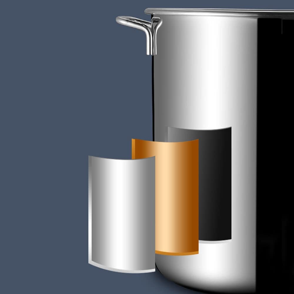 Stainless Steel 40 Quart Stock Pot with Lid O3800