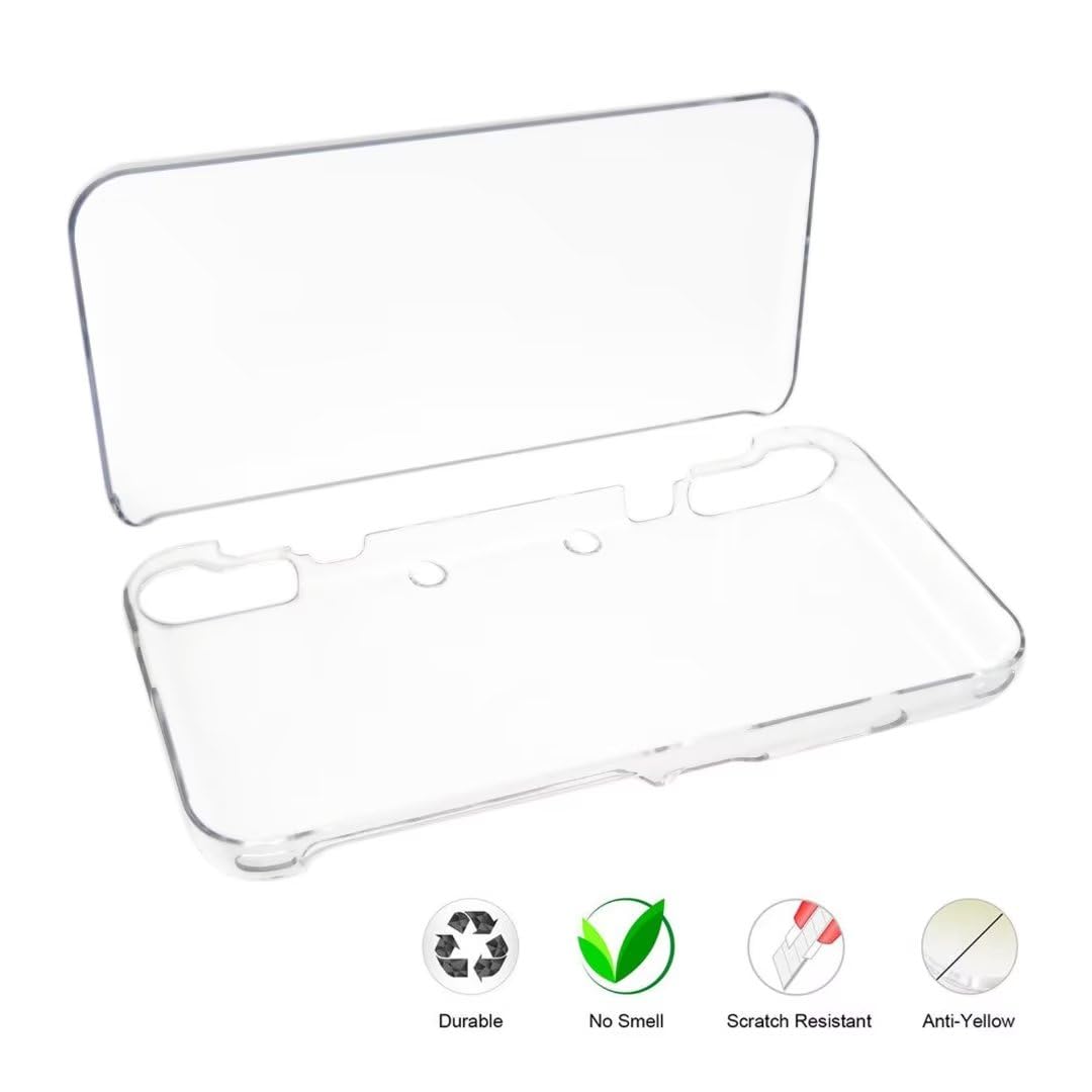 Clear Crystal Protective Hard Shell Case Cover for New Nintendo 2DS XL S707