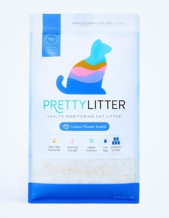 Health Monitoring Cat Litter Lotus Flower Scented 8 lb W8215