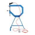 Air Powered Pneumatic Planishing Hammer with Foot Pedal and 3 Anvils L28852