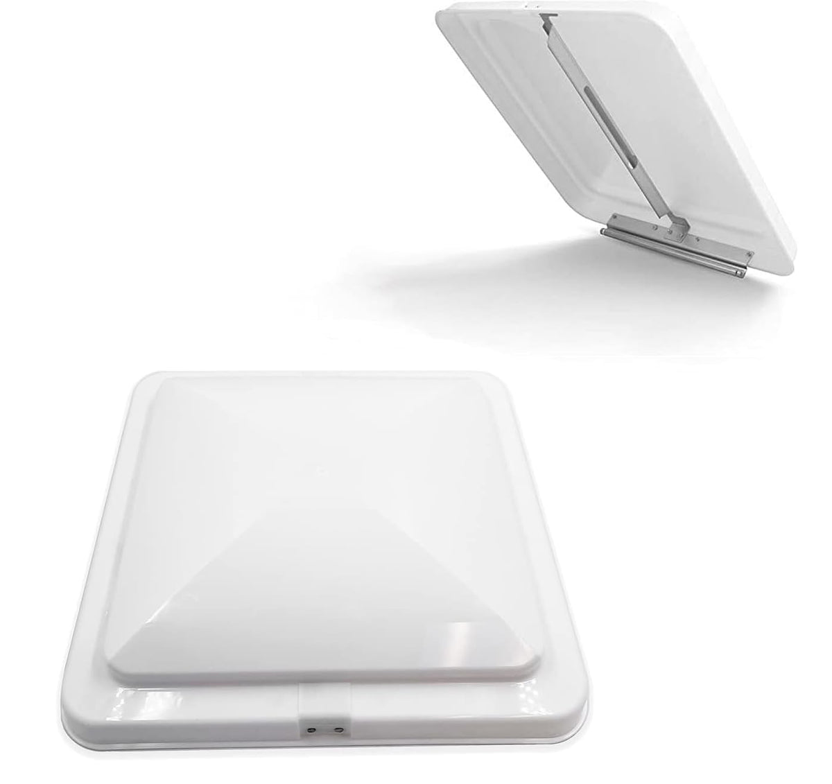 14" White Universal Roof Vent Cover Lid Replacement P121135