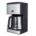 1.8L 10-15 Cup Stainless Steel Black Coffee Machine U5173
