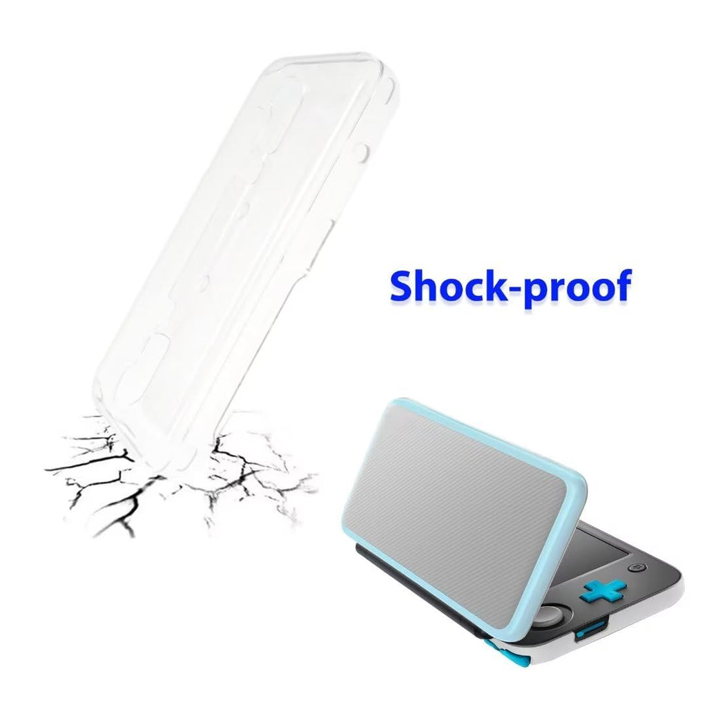 Clear Crystal Protective Hard Shell Case Cover for New Nintendo 2DS XL S707