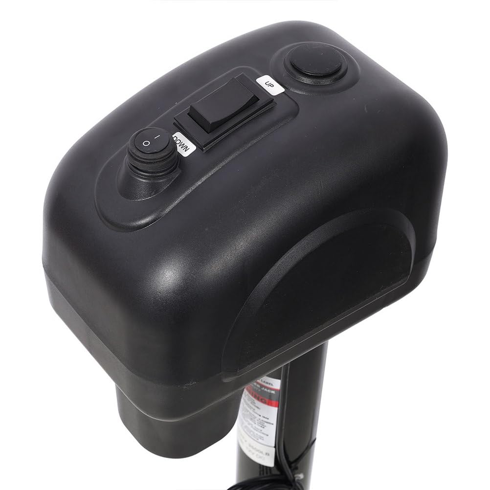 Electric Trailer Jack 3500 LBS 12V DC Power Tongue Jack with Adjustable Drop Leg F292316