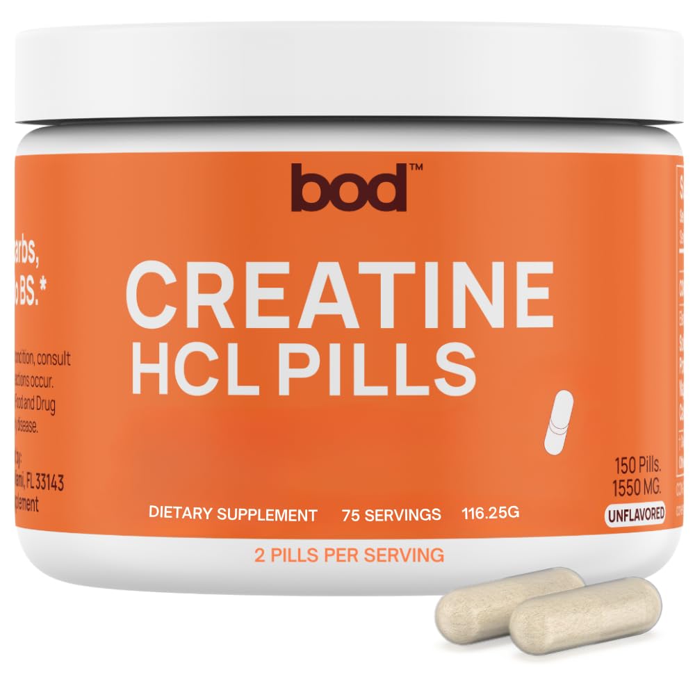 Creatine HCL Capsules 150 Pills H694