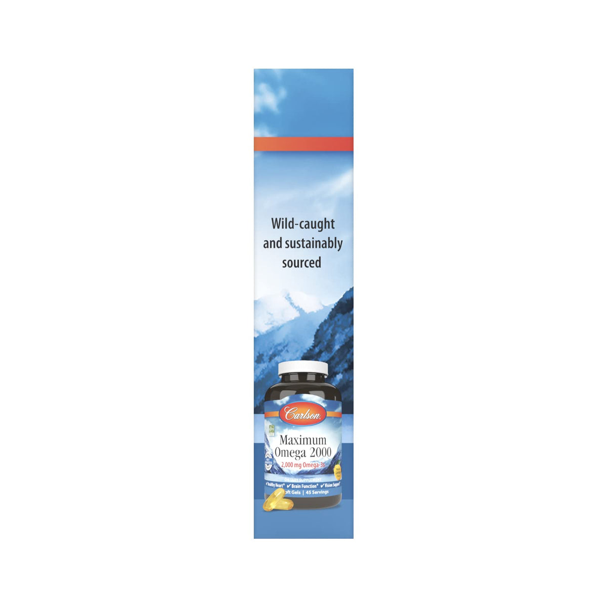 Wild-Caught Omega 2000 Softgel Pack X88814