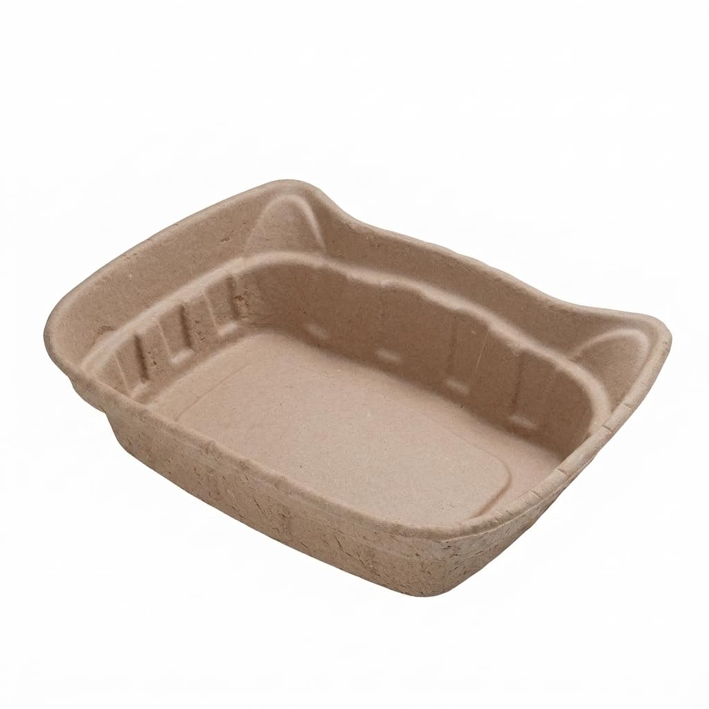 6 Pack Jumbo Disposable Kitten Litter Box N568