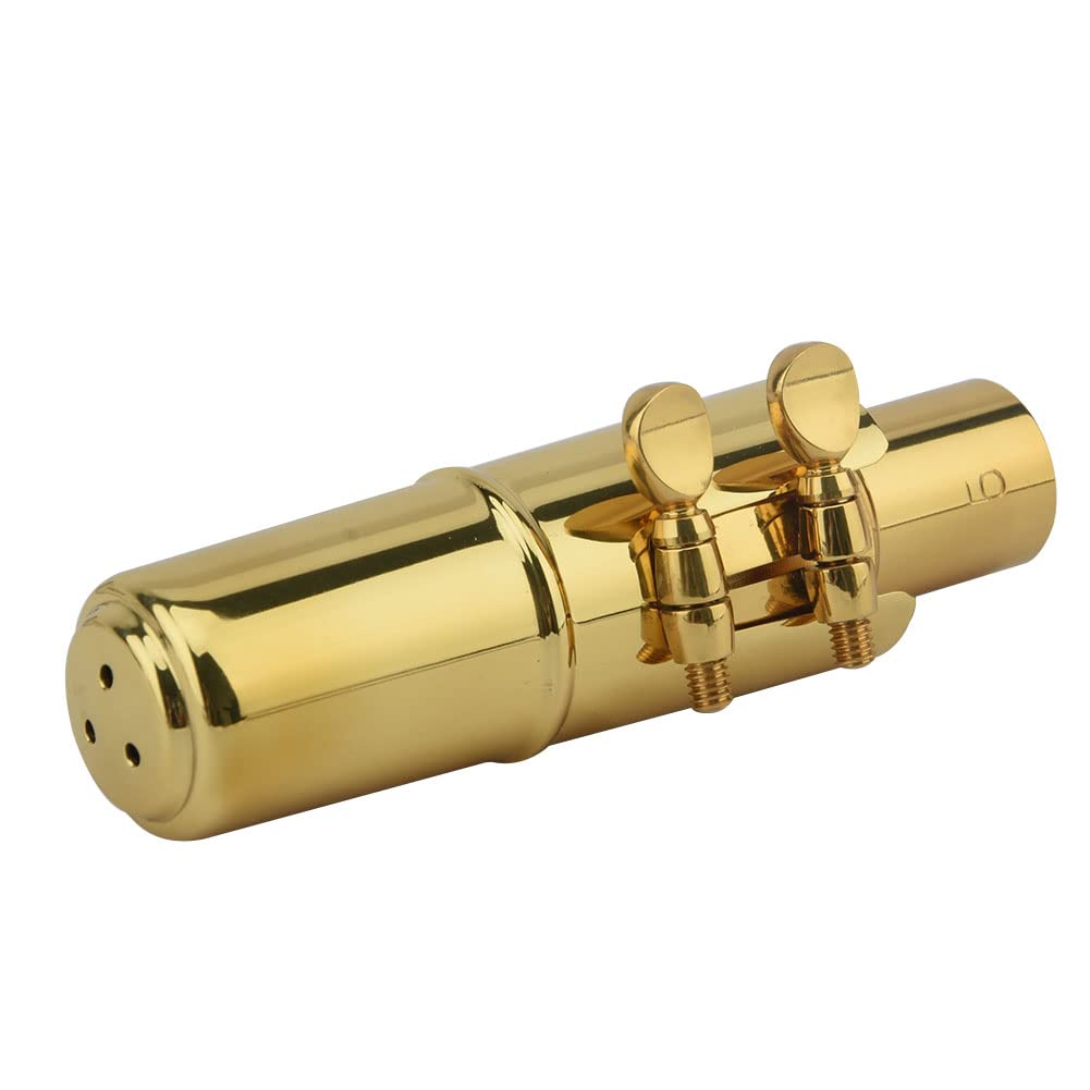 Alto Saxophone Mouthpiece with Cap and Ligature Gold 5C K50338