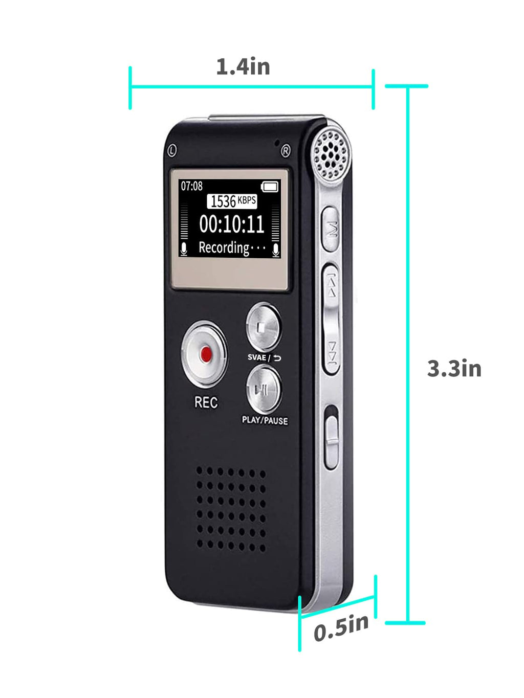 16GB Voice Recorder with Playback R29681