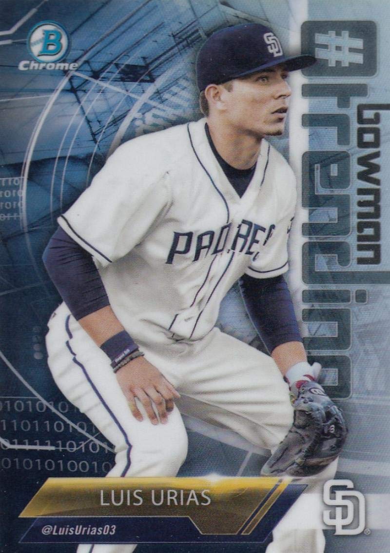 Baseball MLB 2018 Bowman Mega Box Chrome Luis Urias Padres W969976