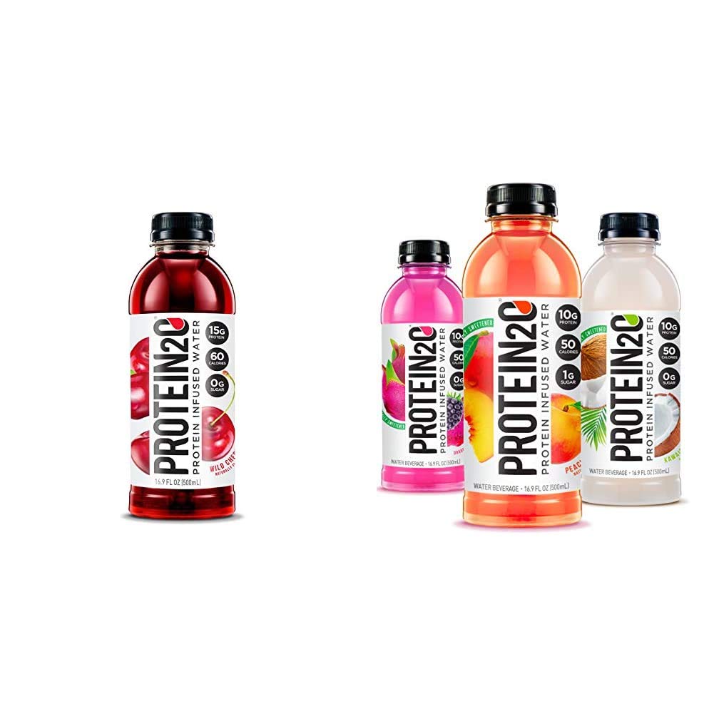Whey Protein Isolate Infused Water Variety Pack O377876