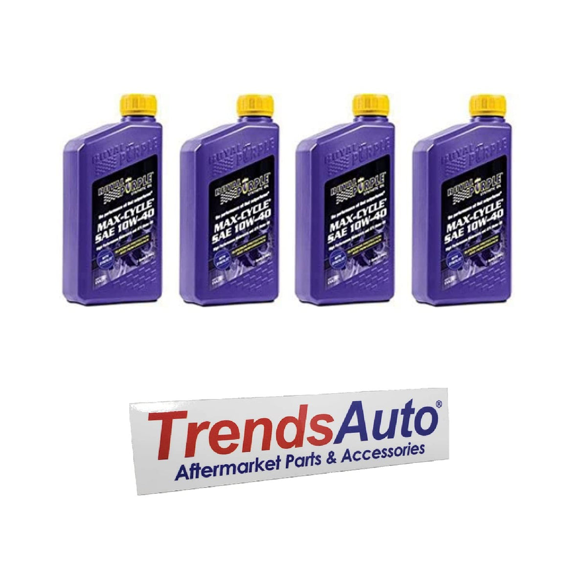 10W-40 Synthetic Motorcycle Oil Case of 4 O96310