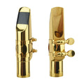 Alto Saxophone Mouthpiece with Cap and Ligature Gold 5C K50338
