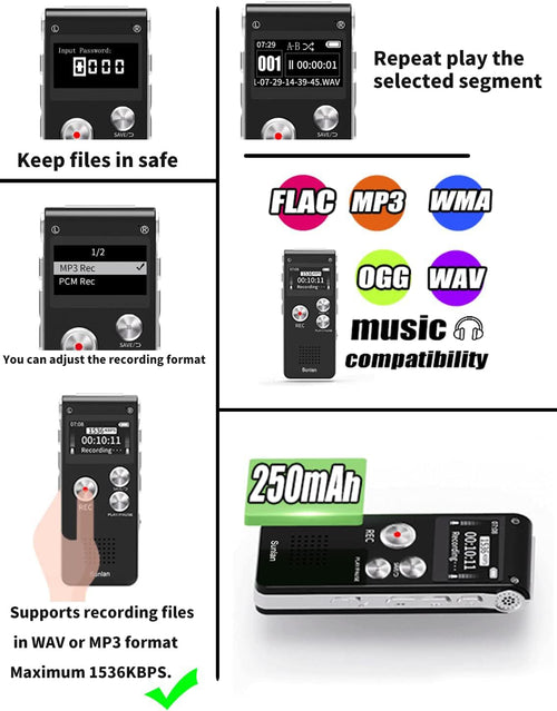 16GB Voice Recorder with Playback R29681