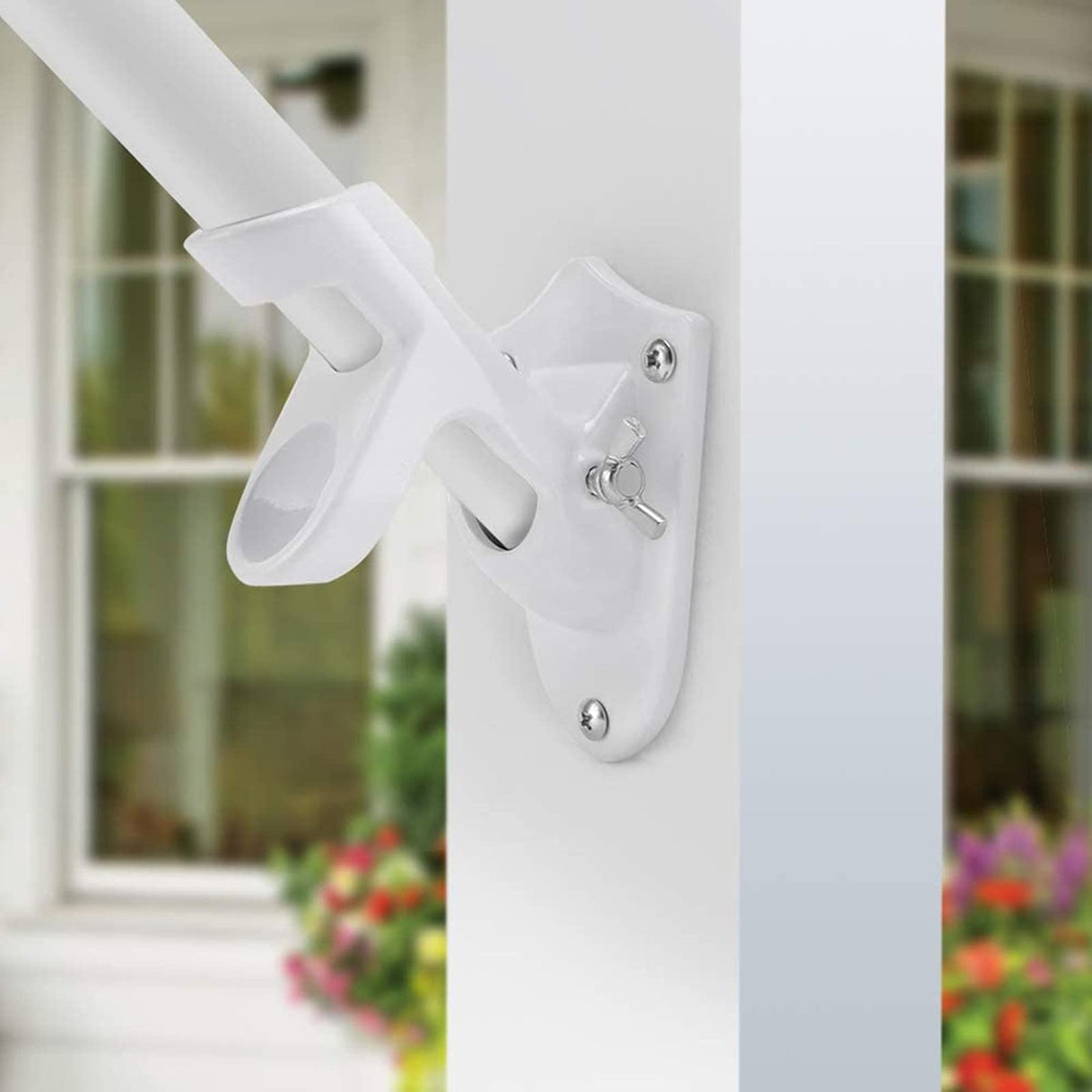 Heavy Duty Flag Pole Holder Wall Mounting Bracket 1" R247