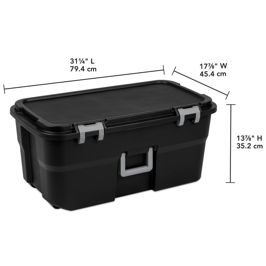 22 Gallon Wheeled Storage Trunk G693
