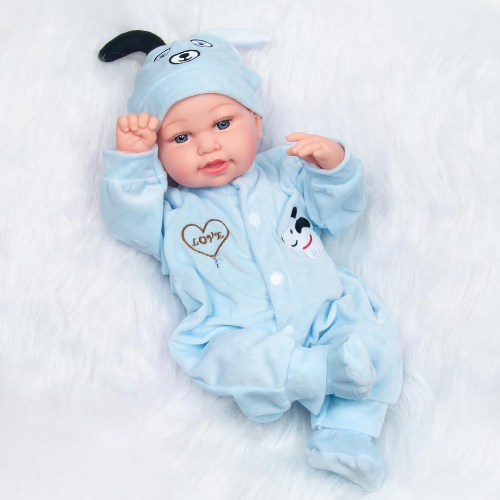 Blue Puppy 3-piece Doll Clothes B37042