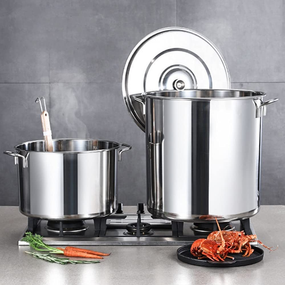 Stainless Steel 40 Quart Stock Pot with Lid O3800