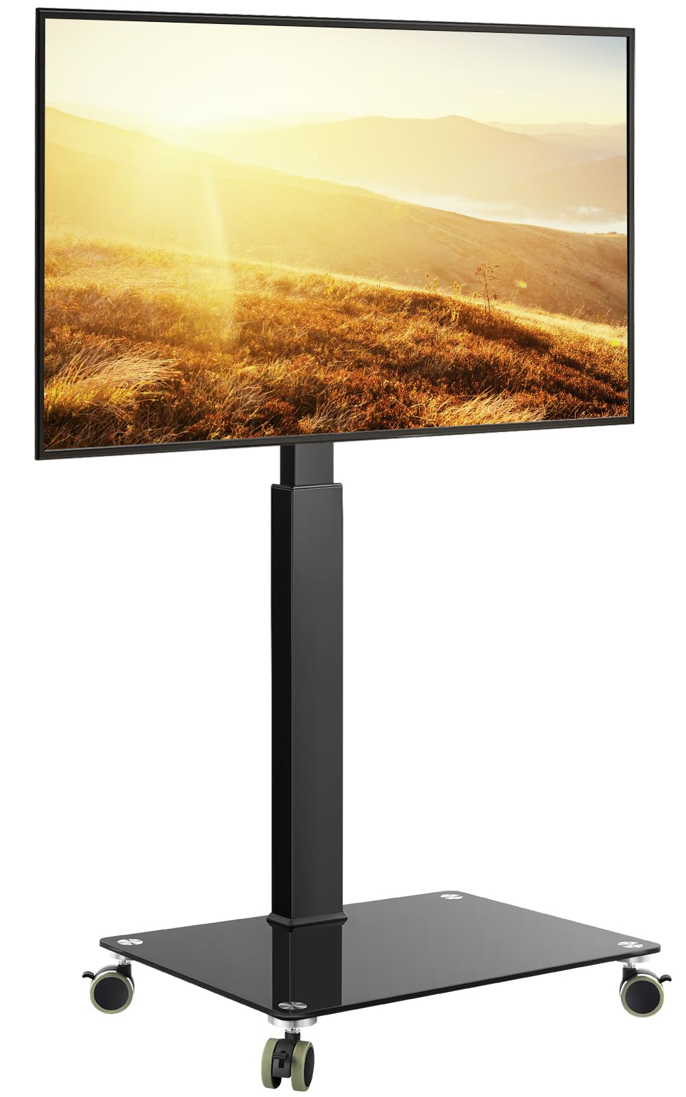 Rolling Floor TV Stand for 27-60 inch LED Screen with Mount Z4823