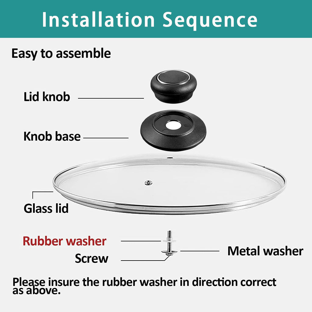 11 Inch Tempered Glass Pan Lid W301