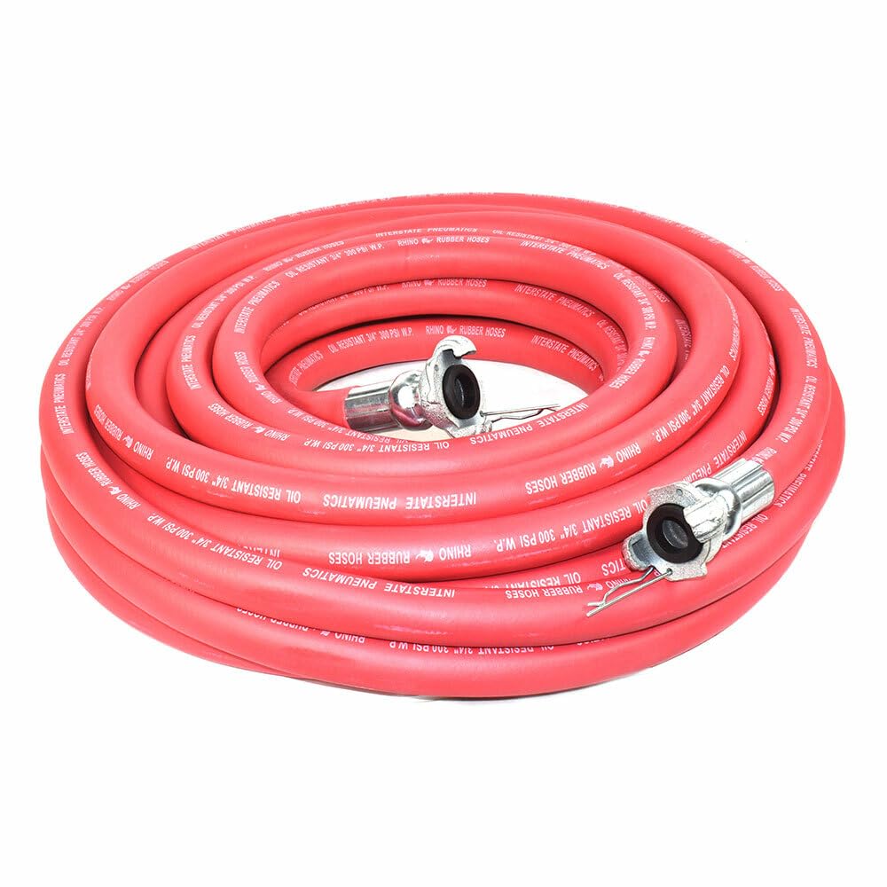 Heavy-Duty Rubber Hose 3/4" x 100 feet 300 PSI O700716