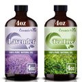 Lavender and Tea Tree Essential Oil 4 Fl Oz C1686