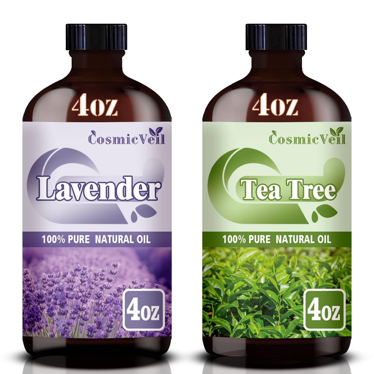 Lavender and Tea Tree Essential Oil 4 Fl Oz C1686