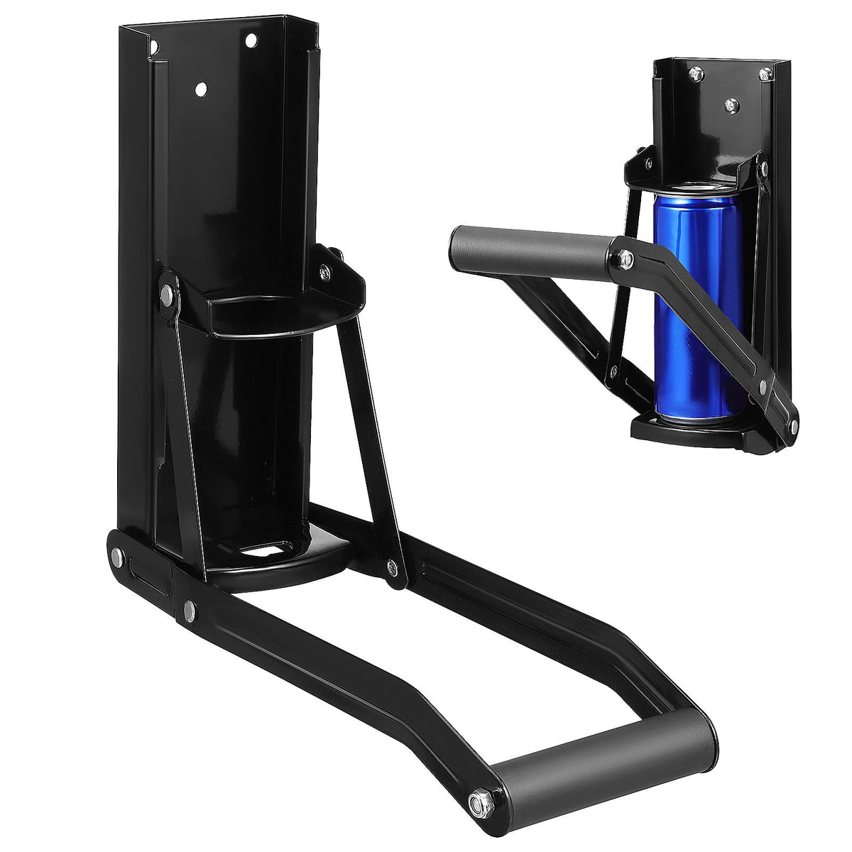 Heavy Duty Wall Mounted Can Crusher with Bottle Opener B527144