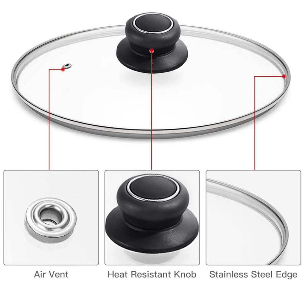 11 Inch Tempered Glass Pan Lid W301