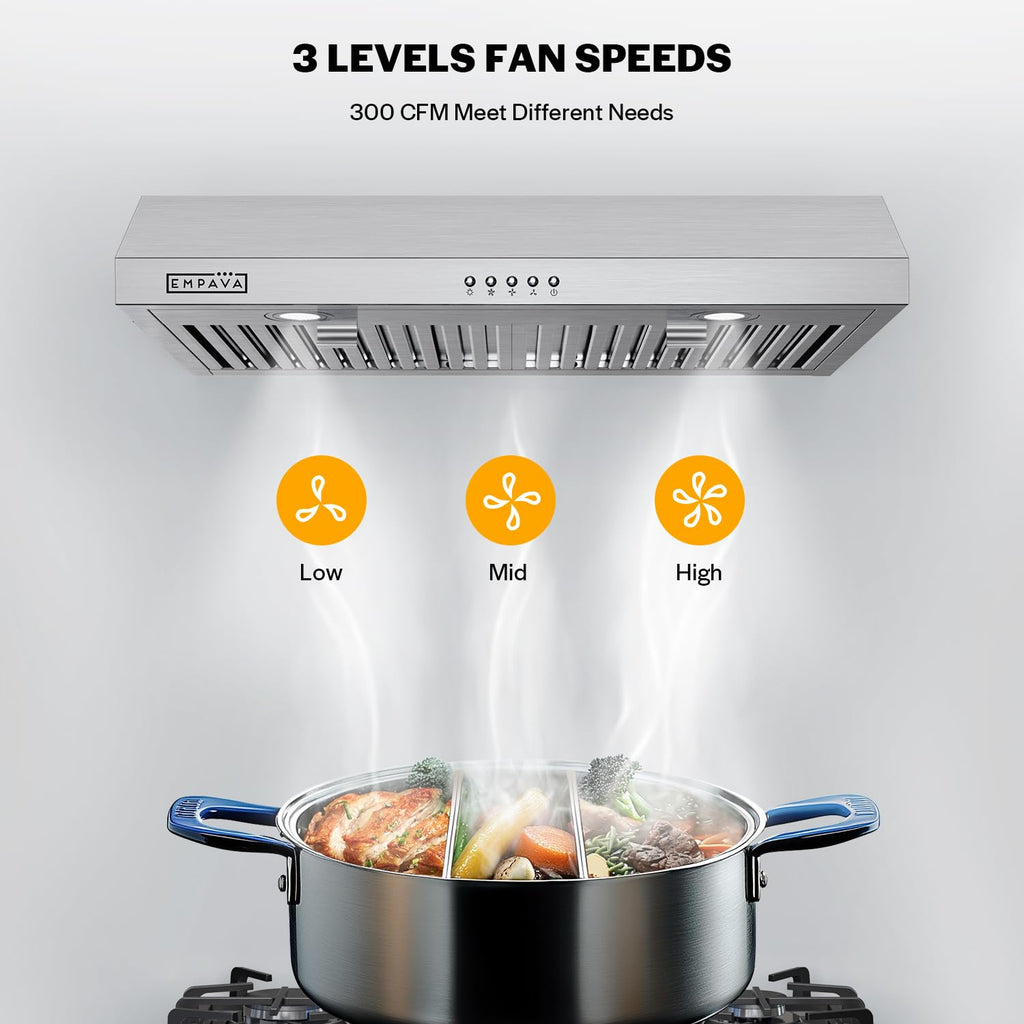 Ductless Under Cabinet Range Hood 30 Inch J797054