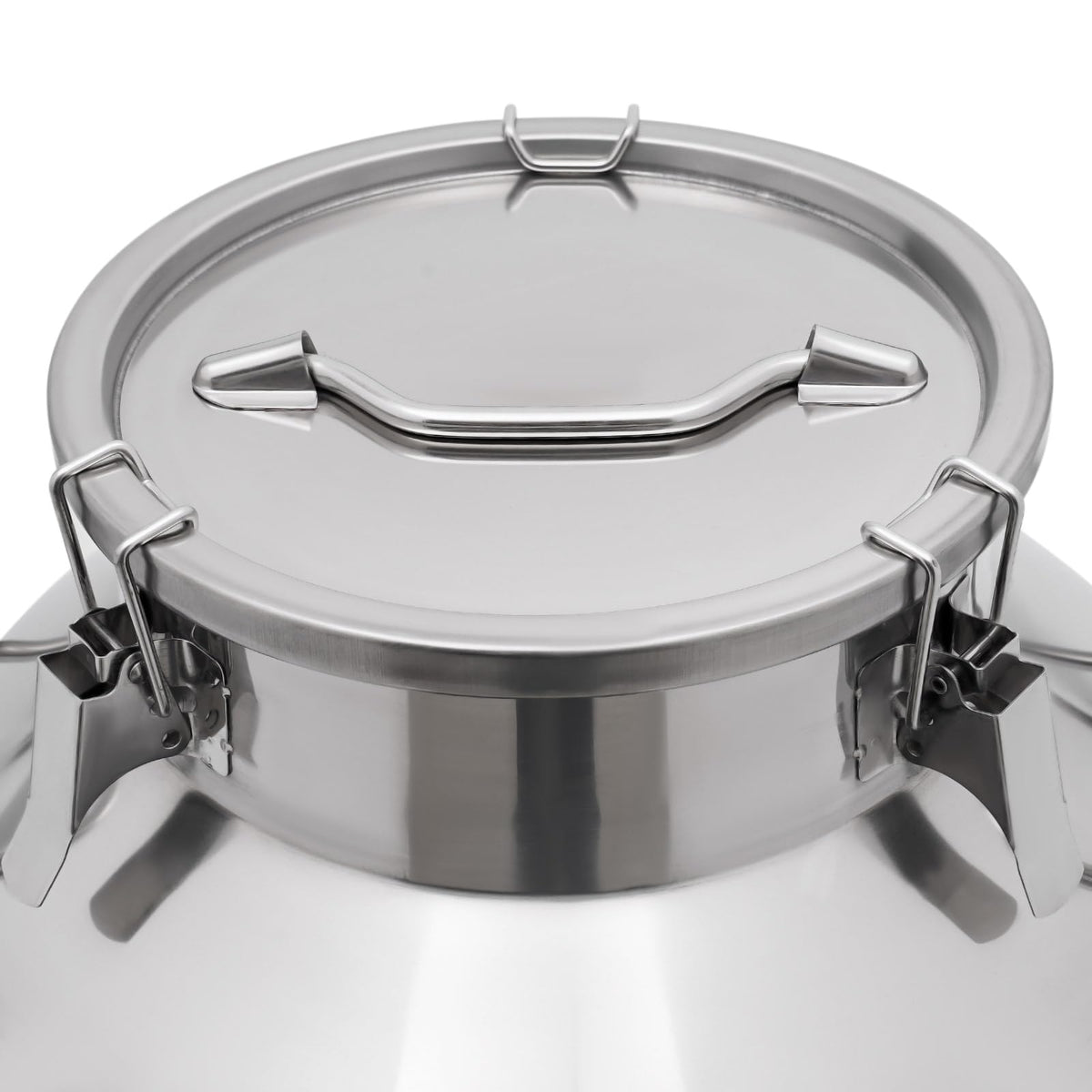 60L Stainless Steel Milk Can with Faucet and Sealed Lid H75425