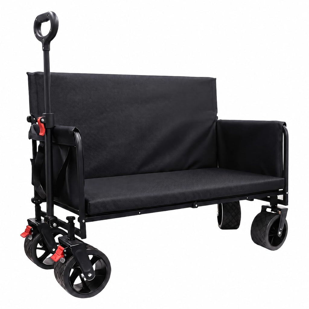Collapsible Wagon Cart with Wheels 240L Capacity M50179