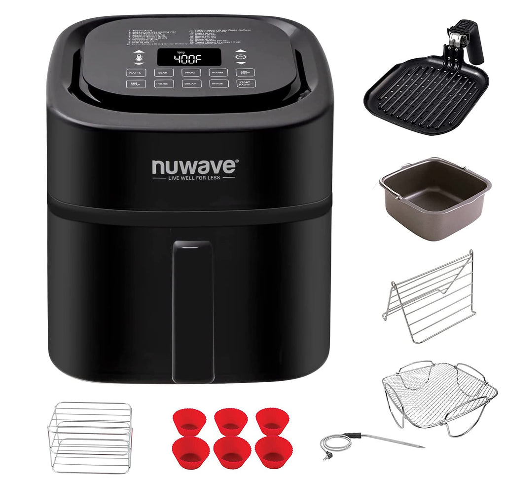 6-Quart Digital Air Fryer with Probe G830609