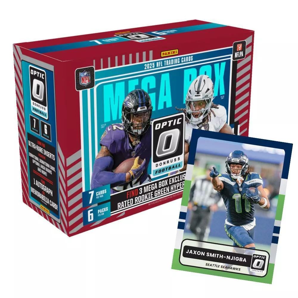 Football Trading Card Mega Box Z612