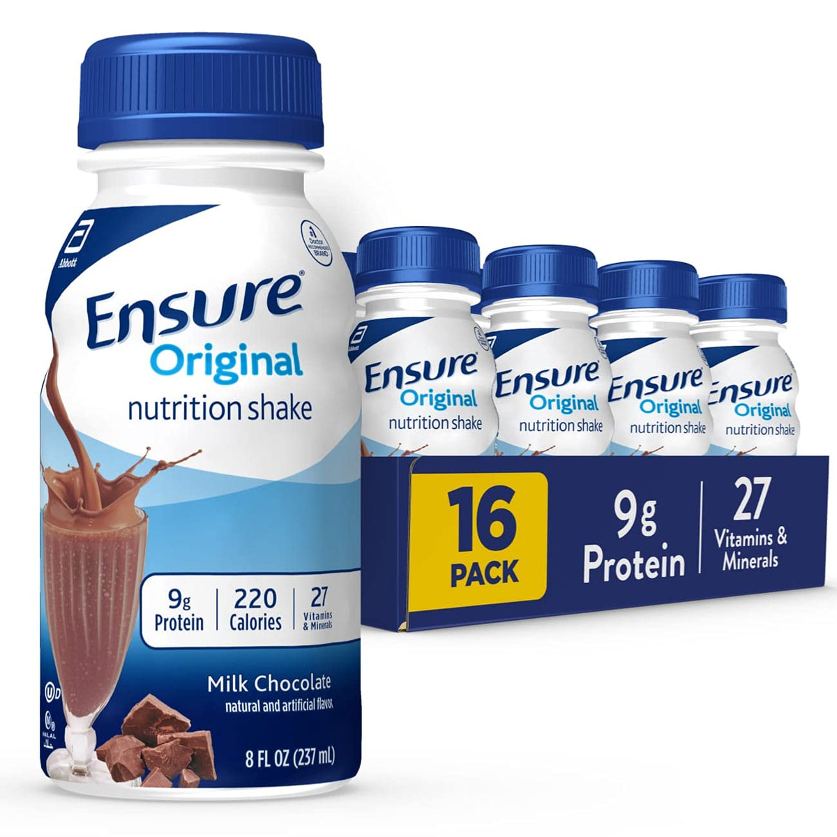 Milk Chocolate Nutrition Shake 8 fl oz 16 Pack P1736