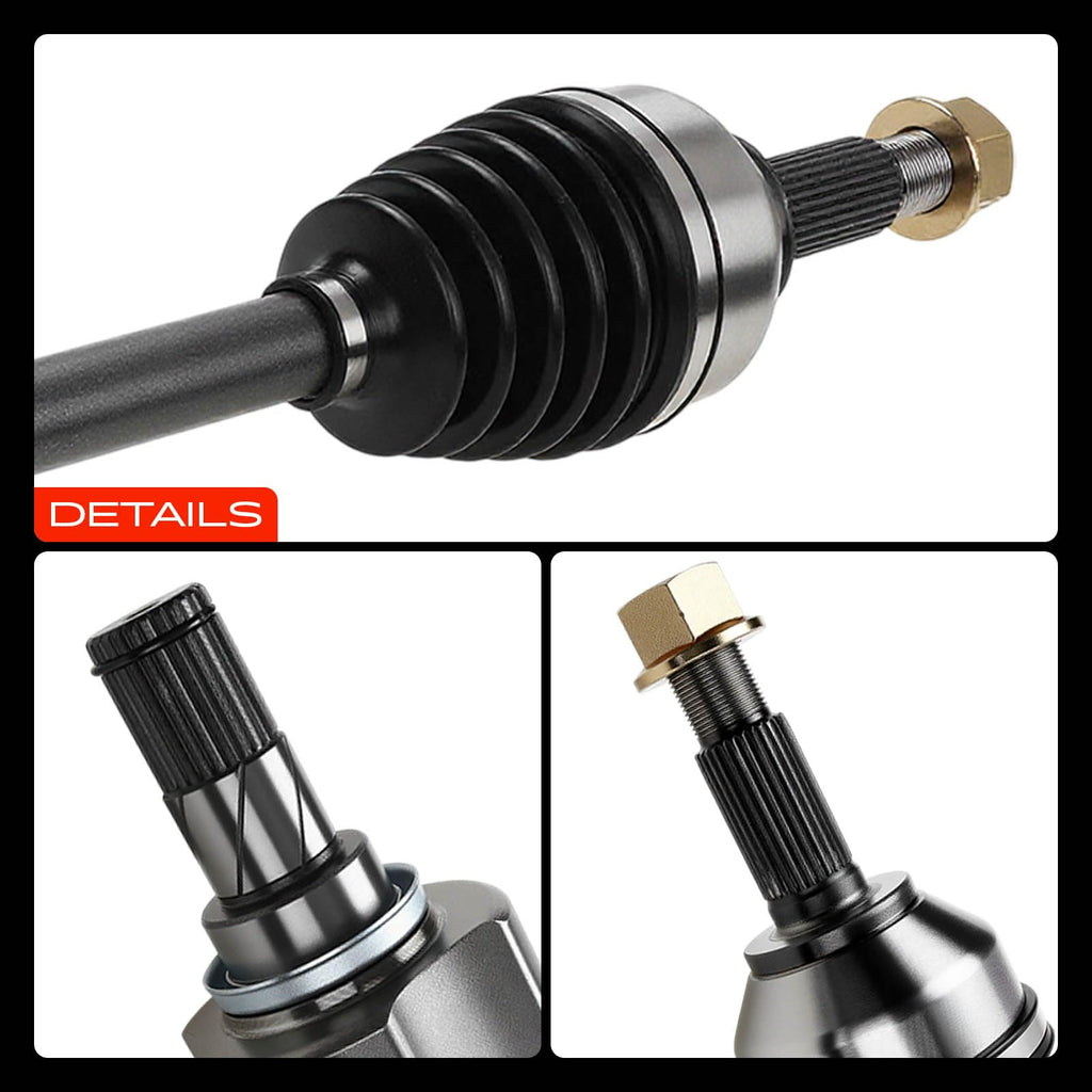 Set of 2 Front CV Axle Shaft Assembly B92694