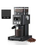 Electric Conical Burr Coffee Grinder with Scale F9655