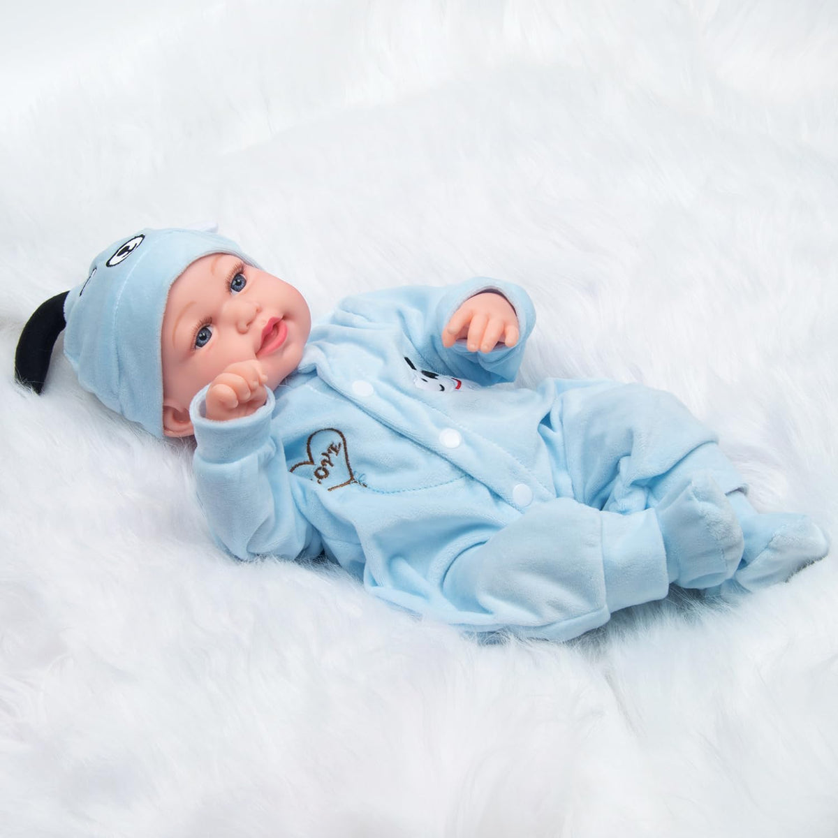 Blue Puppy 3-piece Doll Clothes B37042
