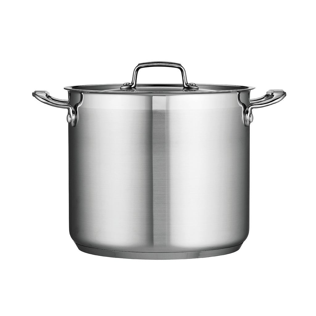 Stainless Steel 12-Quart Stock Pot with Lid Q2547