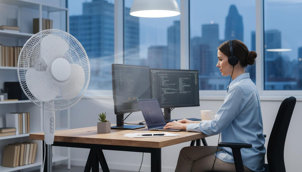 16 Inch Oscillating Pedestal Fan with Remote L678