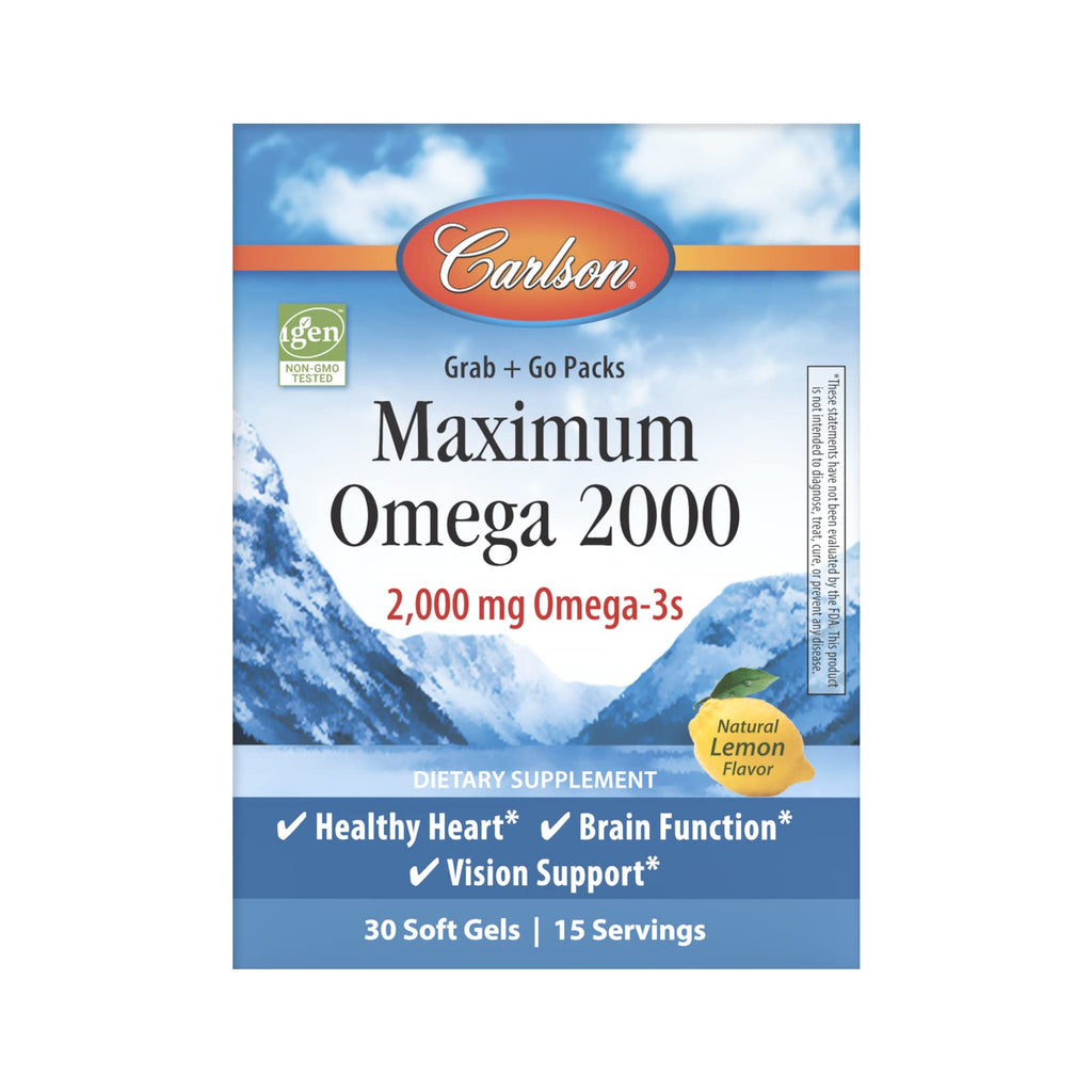 Wild-Caught Omega 2000 Softgel Pack X88814