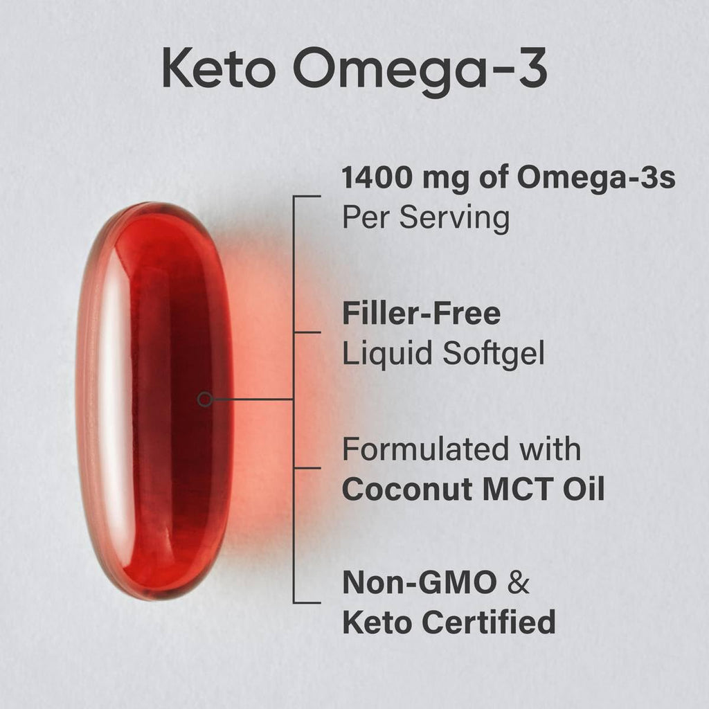 Omega-3 Fish Oil 1400mg 120 Softgels V243