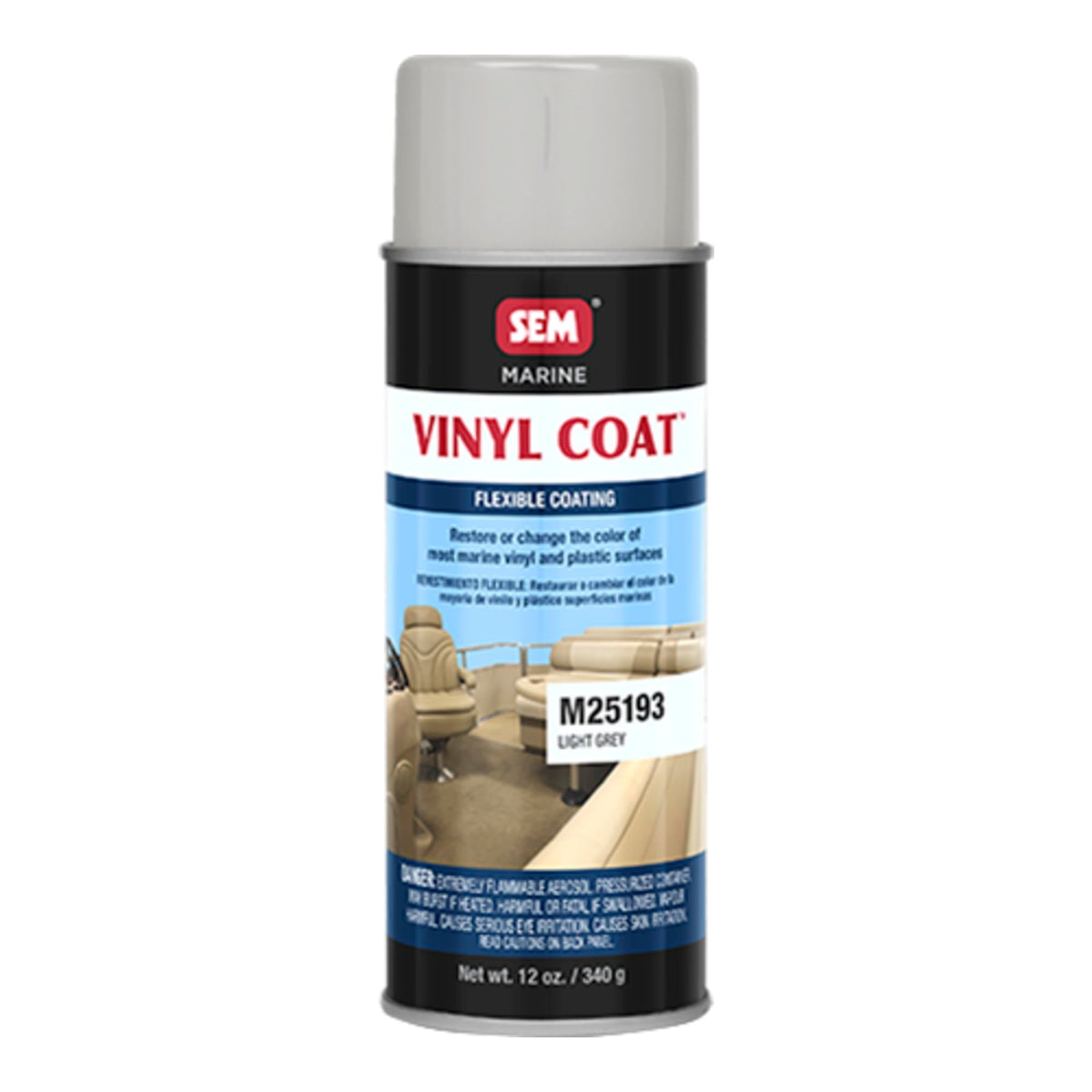 Vinyl Coat Light Grey 12oz P69511