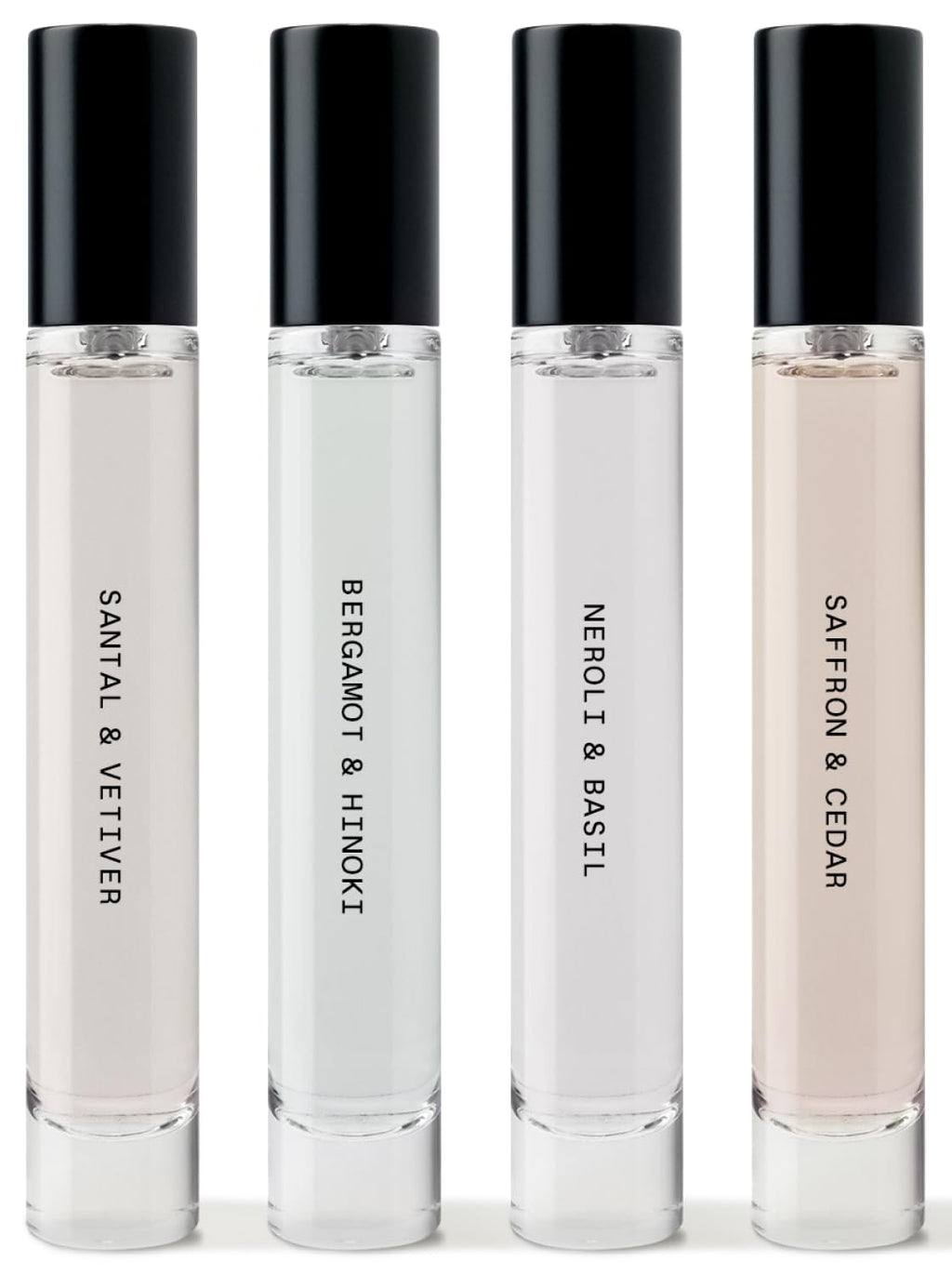 Body Mist Discovery Set, 4 Mini Fragrance Sprays, 0.34 oz Each O335