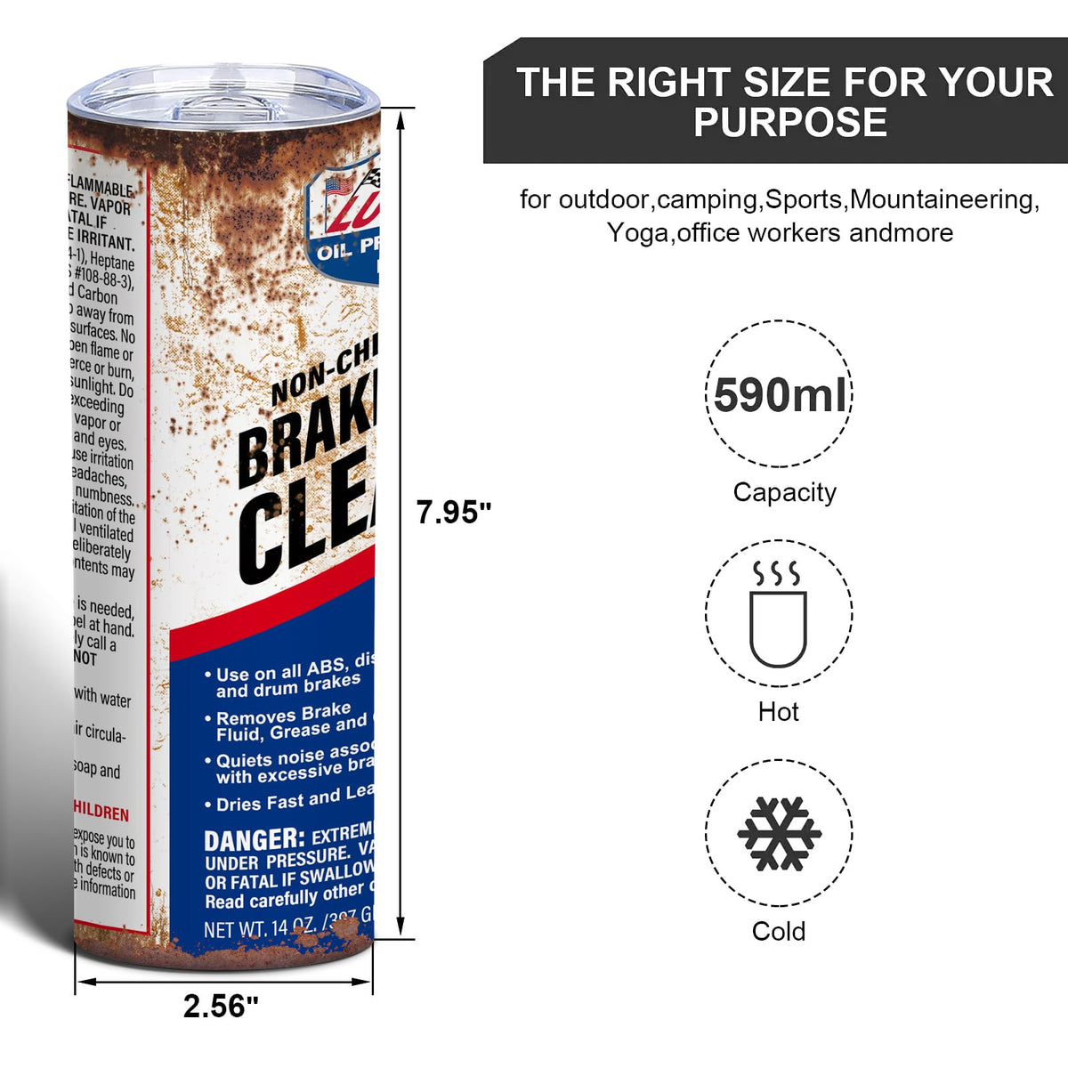 20oz Insulated Skinny Tumbler P162000