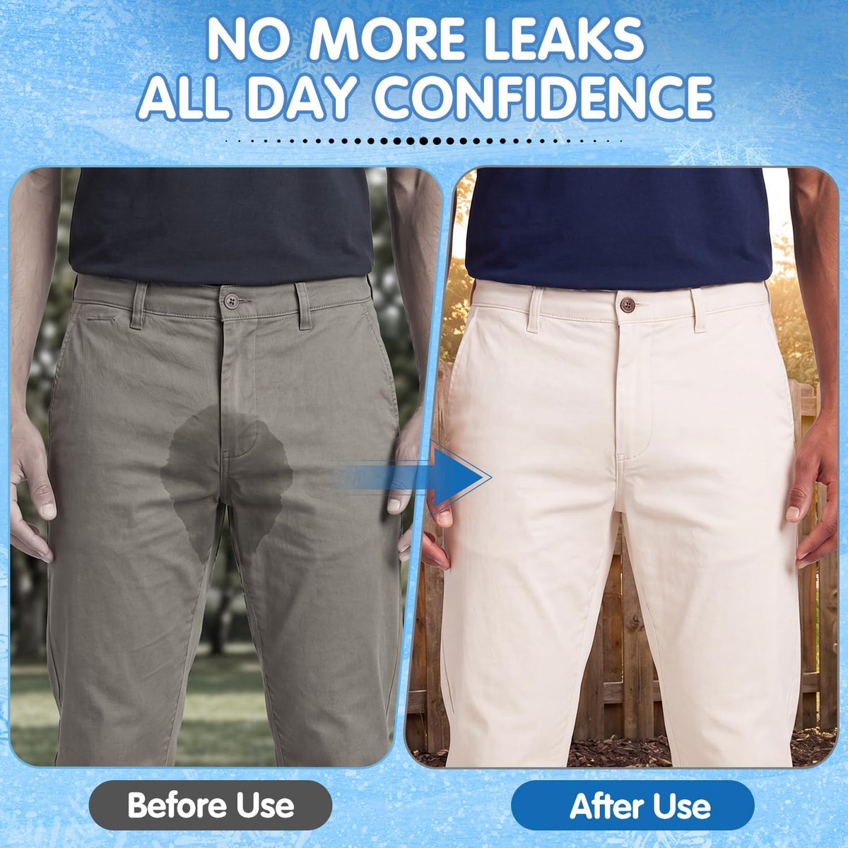 Men's Incontinence Underwear, 3 Pack O55428