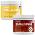 Bone Broth Powder & Wrap A Pill Cheese + Bacon Flavor W710