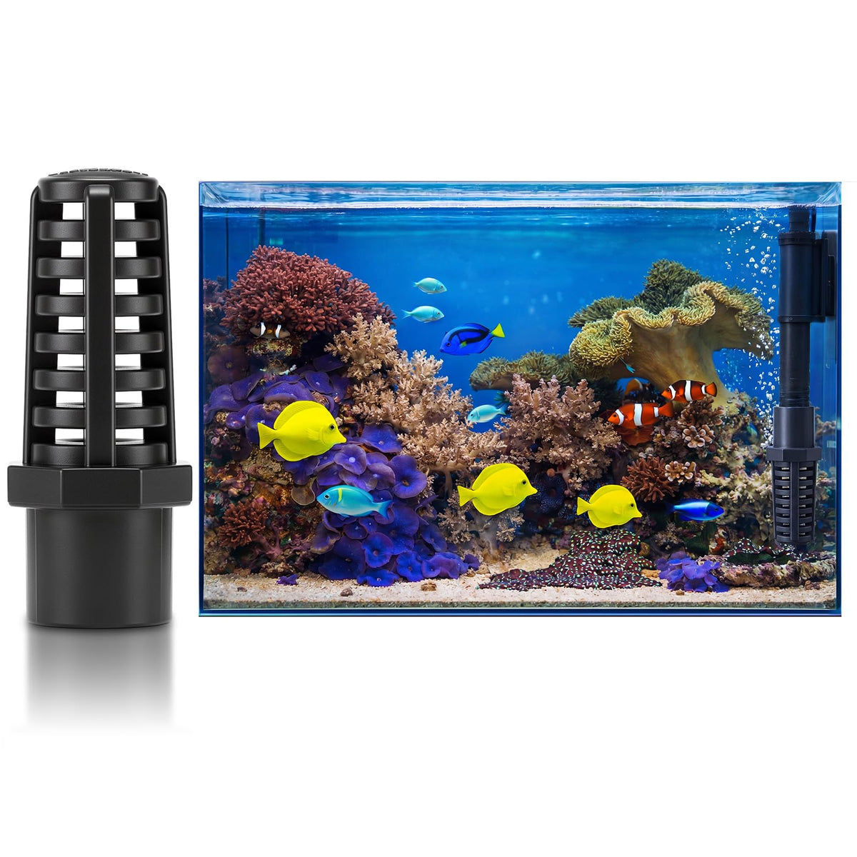 1 Inch PVC Pipe Suction Screen Strainer Aquarium Filter Intake Guard O897