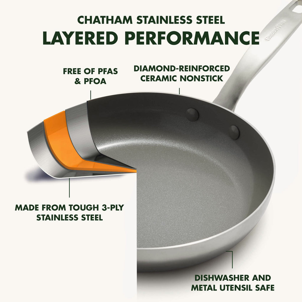 12 Piece Stainless Steel Cookware Set W49302
